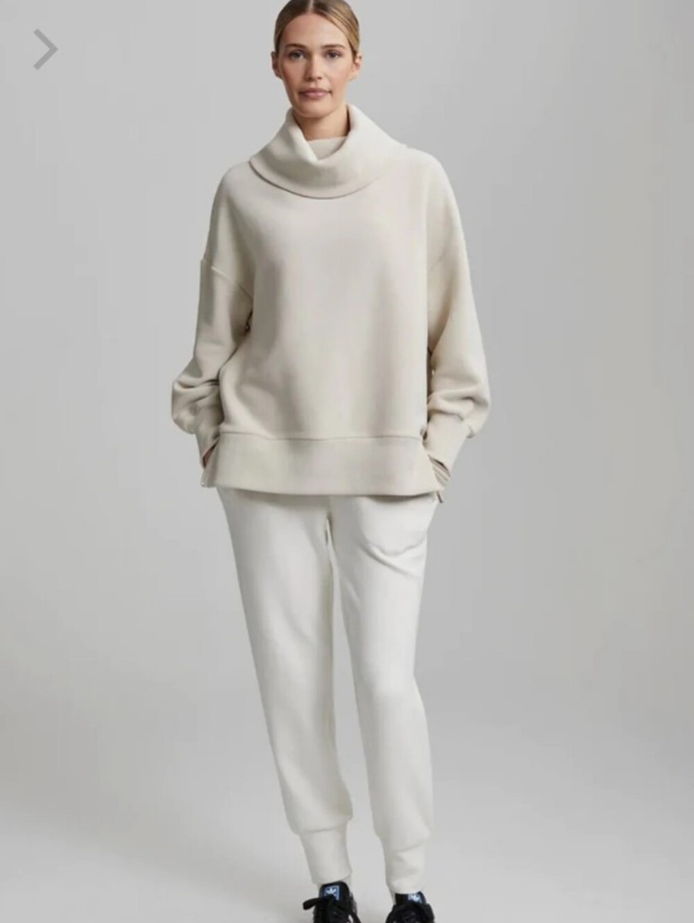 Varley‎ Milton Sweat white women's sweater sweatshirt size small